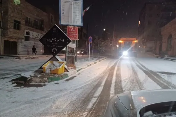 گزارش مهر از تهران برفی/وضعیت تردد در جاده ها چطور است